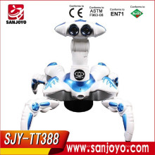 Robot de animales RC de múltiples velocidades reales con acciones asombrosas Robot de animales infrarrojos de juguete Control de Radio robot rc SJY-TT388